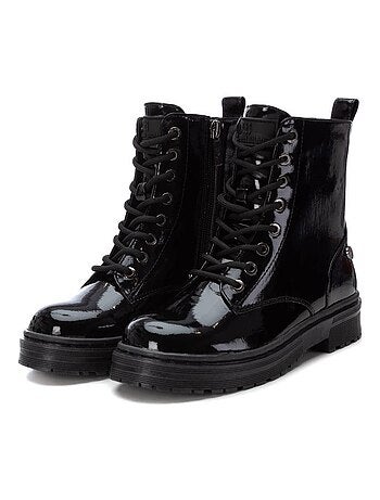 Bottines fillettes à fermeture éclair