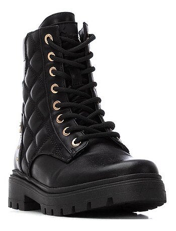 Bottines fillettes à fermeture éclair