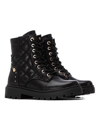 Bottines fillettes à fermeture éclair