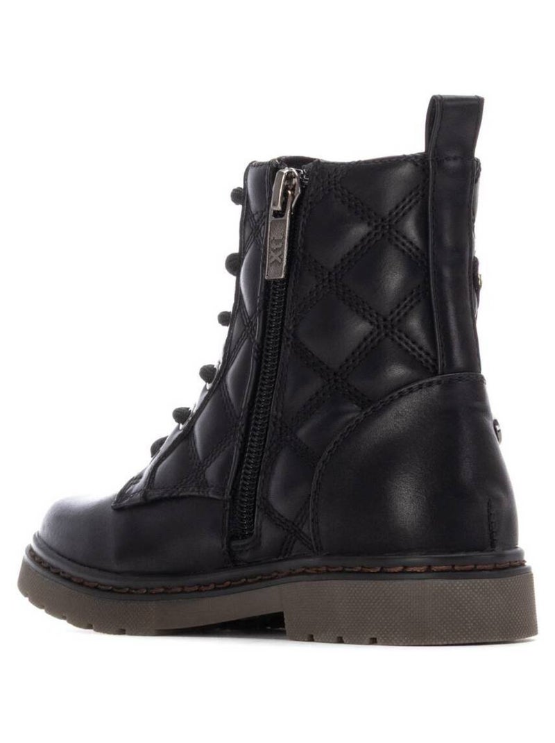 Bottines fillettes à fermeture éclair Noir - Kiabi