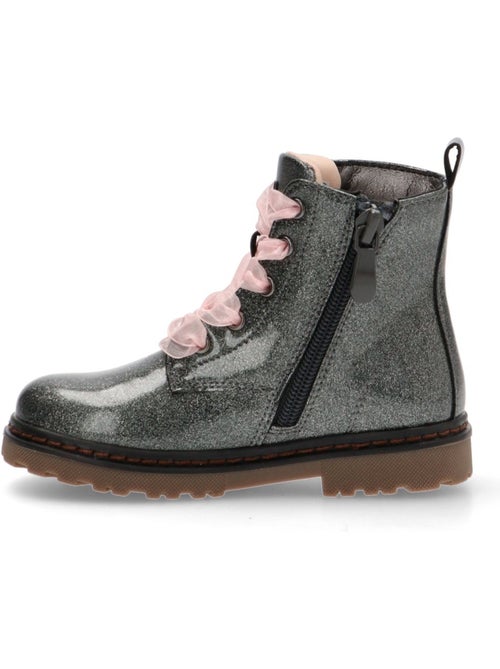 Bottines fillettes métallisées - Kiabi Bottines fillettes métallisées - Kiabi