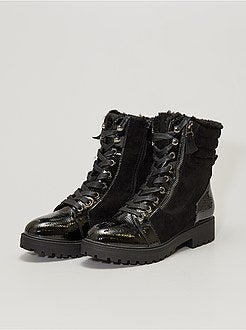 bottines femme kiabi