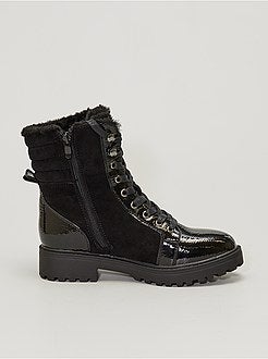 bottines femme kiabi