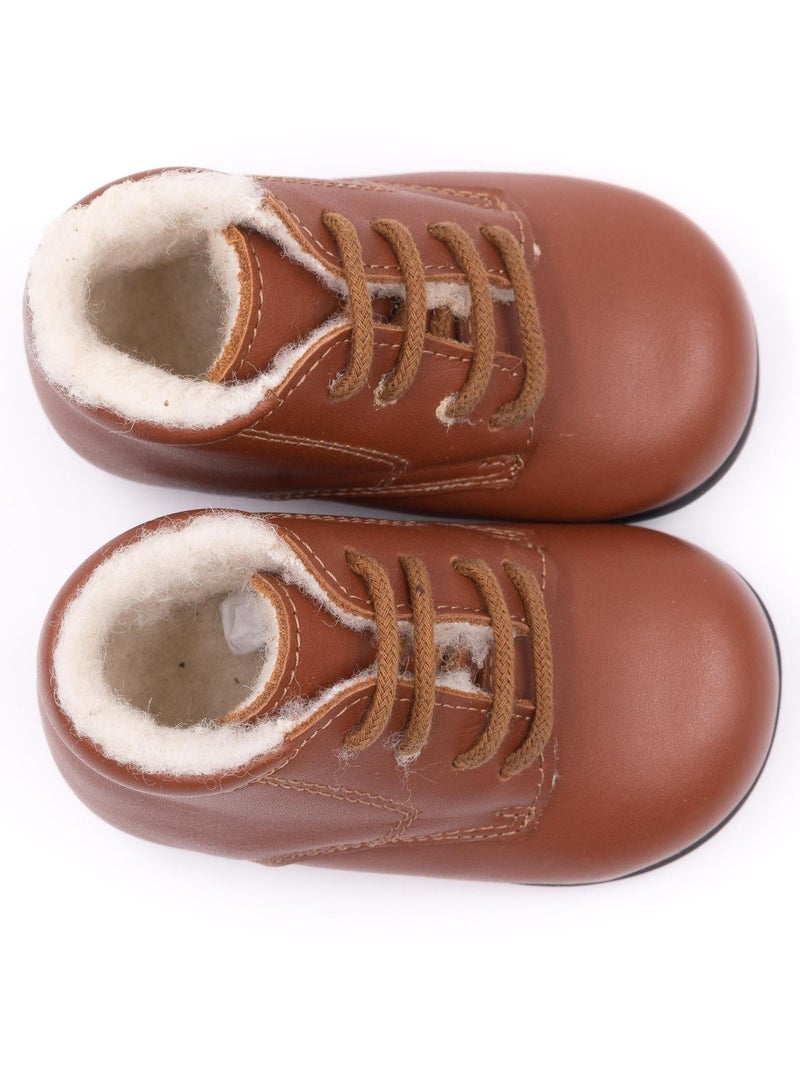 Bottines Fourrées Bebe - Boni Snow Marron havane - Kiabi