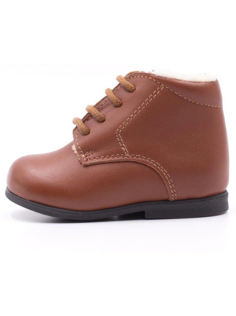 Bottines Fourrées Bebe - Boni Snow Marron havane - Kiabi