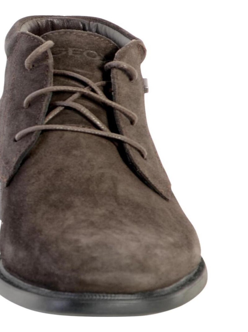 Bottines Geox Brayden Coffee Marron - Kiabi