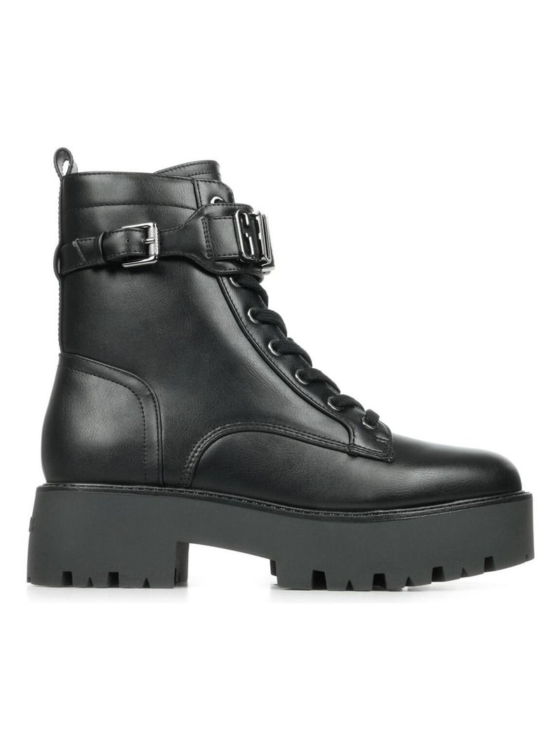 Bottines Guess FLTSOMELE10BLACK Noir - Kiabi