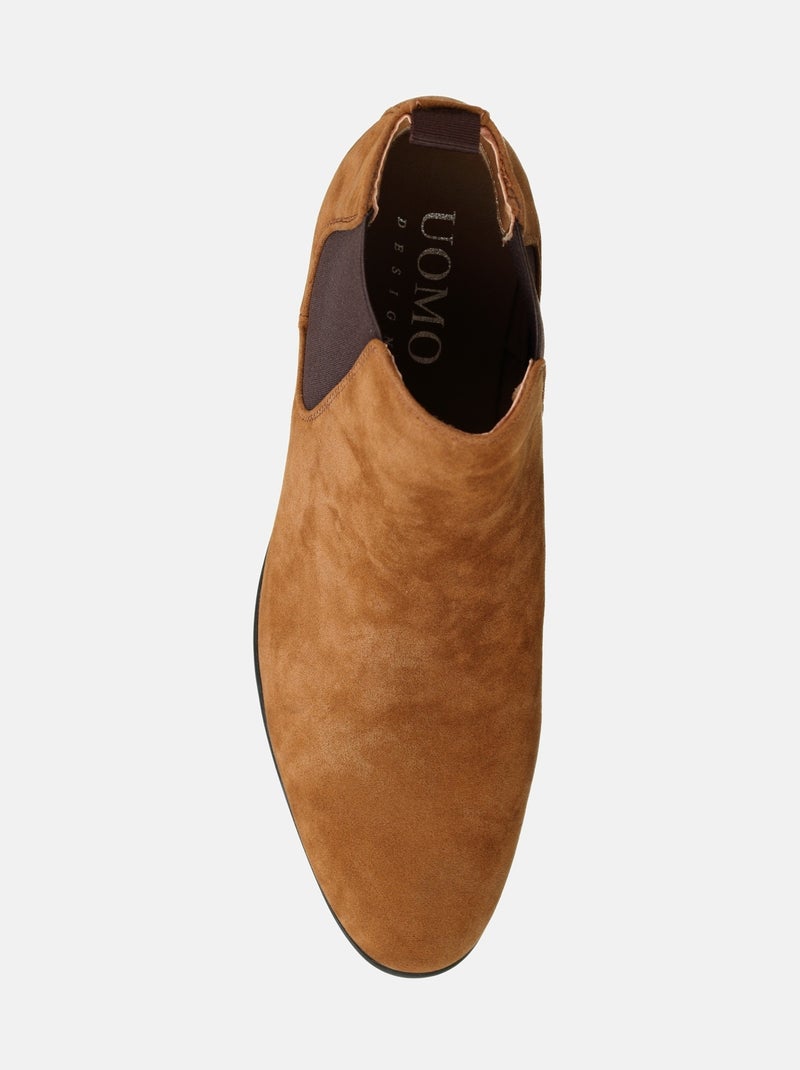Bottines habillées - Uomo Camel - Kiabi