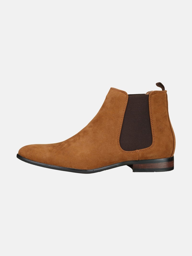 Bottines habillées Camel - Kiabi