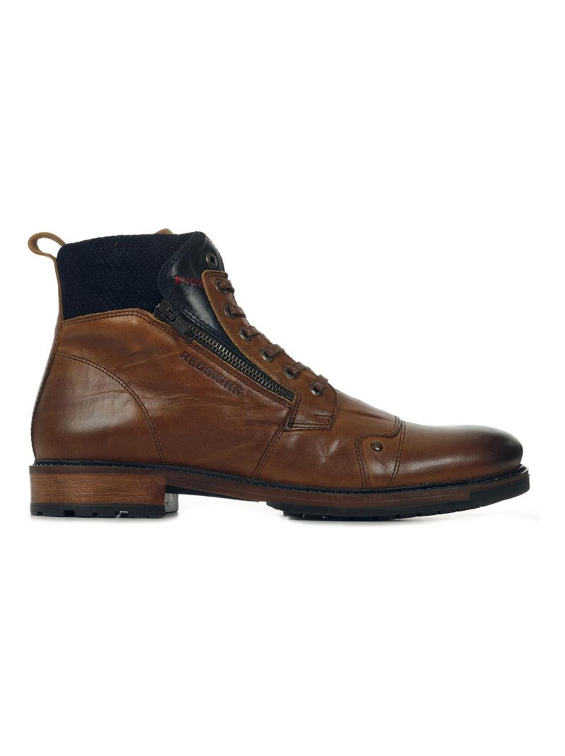 Bottines Hamam Marron - Kiabi