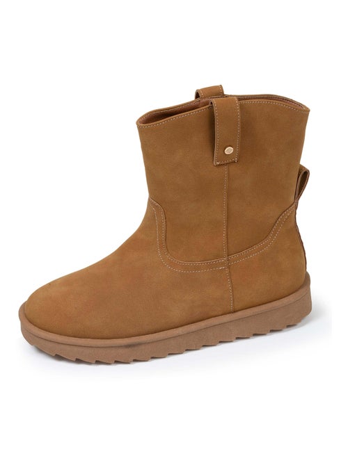 Bottines haute, confort à mémoire de forme  Isotoner - Kiabi