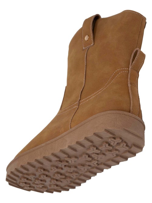 Bottines haute, confort à mémoire de forme  Isotoner - Kiabi