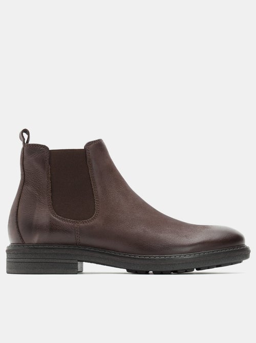 BOTTINES hiver en cuir BATA - Kiabi