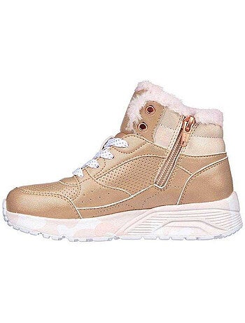 Bottines hiver uno lite camo dazzle - skechers