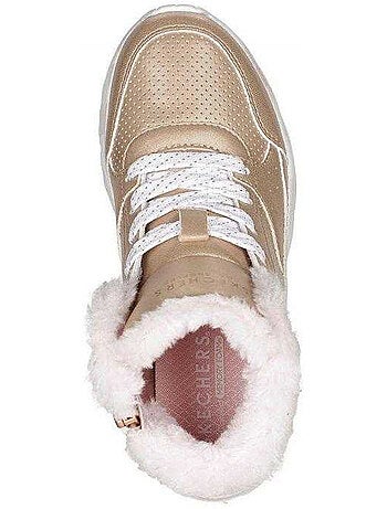 Bottines hiver uno lite camo dazzle - skechers