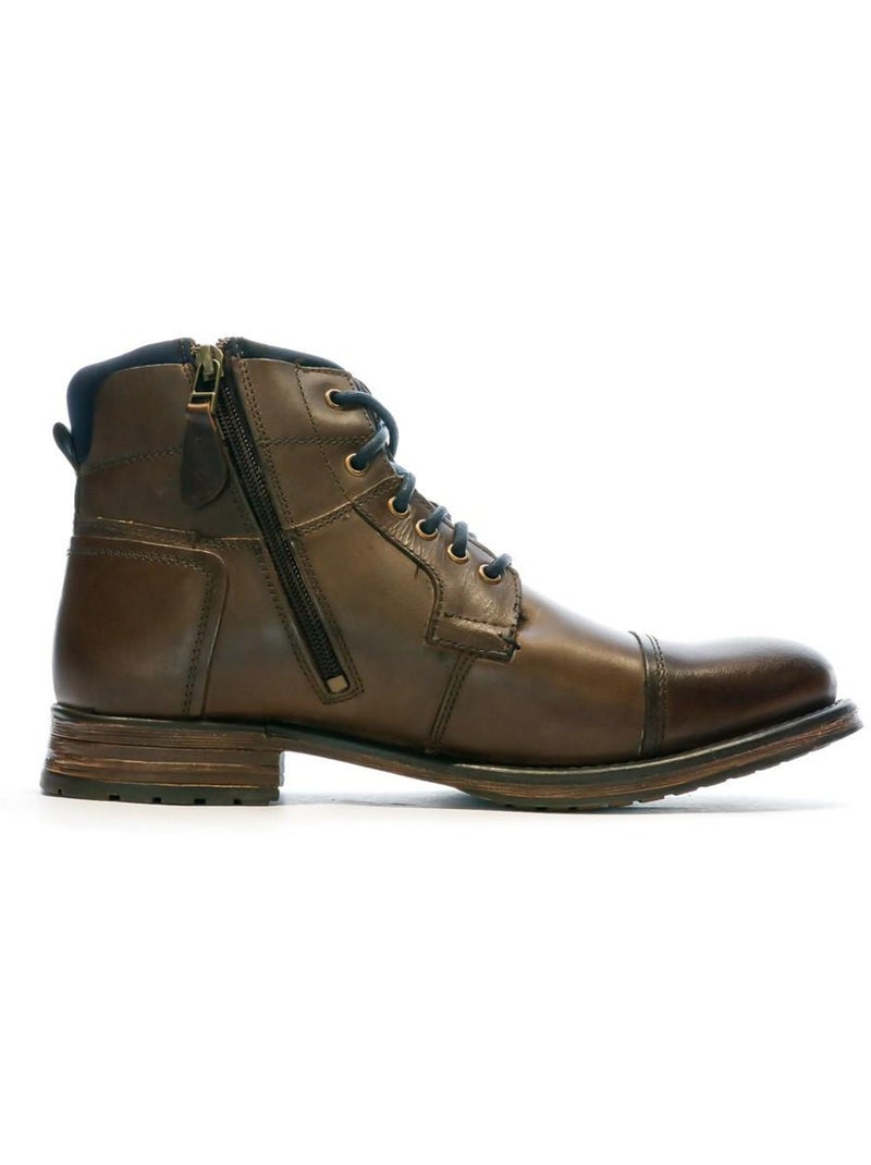 Bottines Homme Kaporal Marron cappuccino - Kiabi