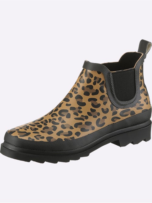 Bottines intérieur textile - taille standard - helline - Kiabi Bottines intérieur textile - taille standard - helline - Kiabi