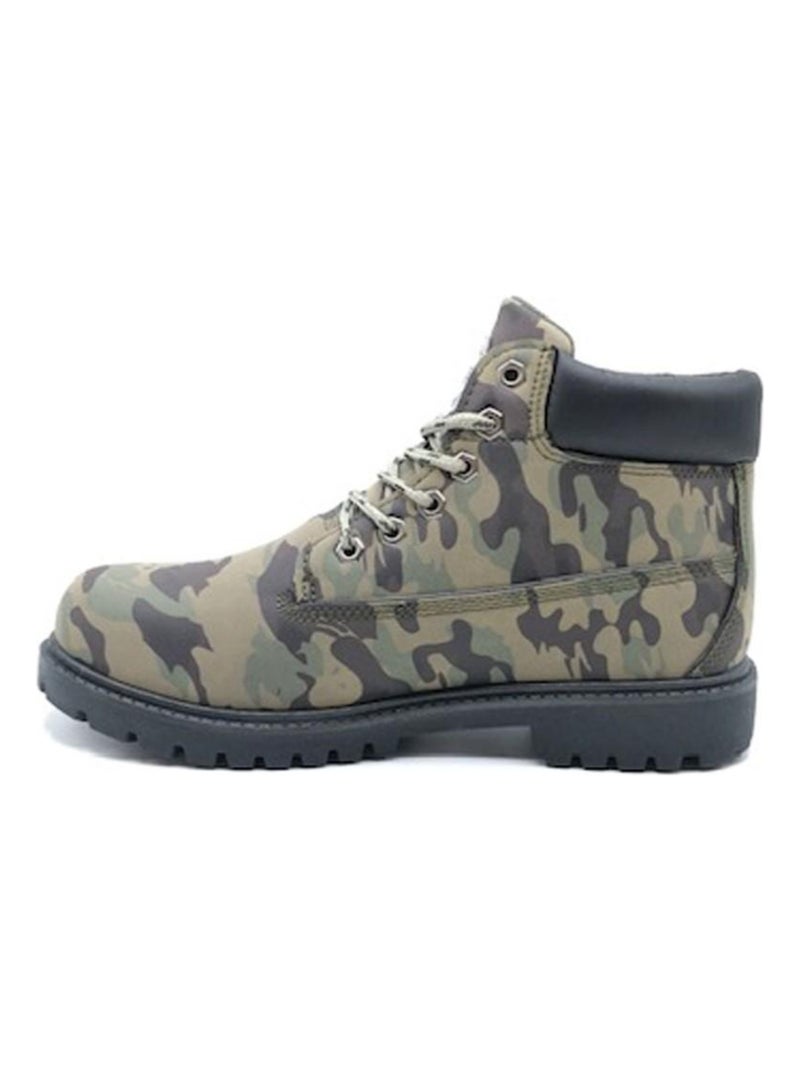 Bottines Kebello Kaki - Kiabi