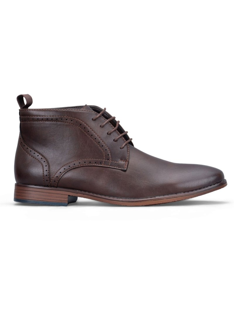 Bottines kebello Marron - Kiabi