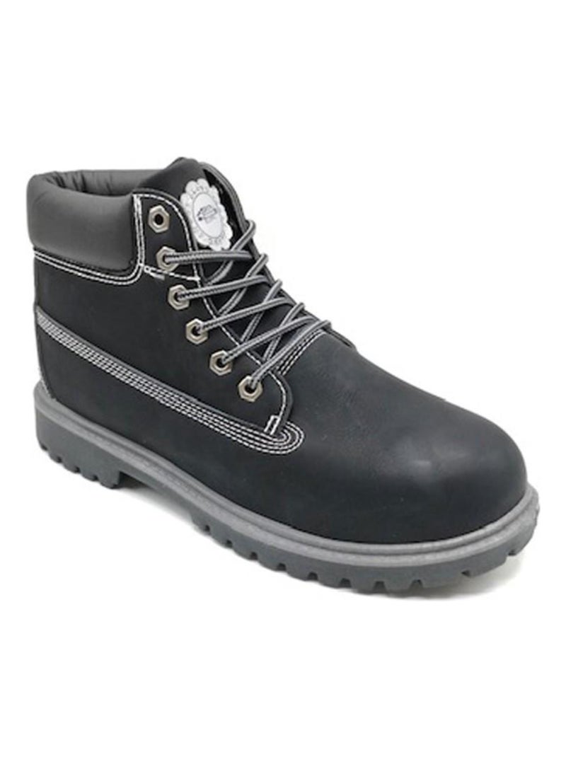Bottines Kebello Noir Noir - Kiabi