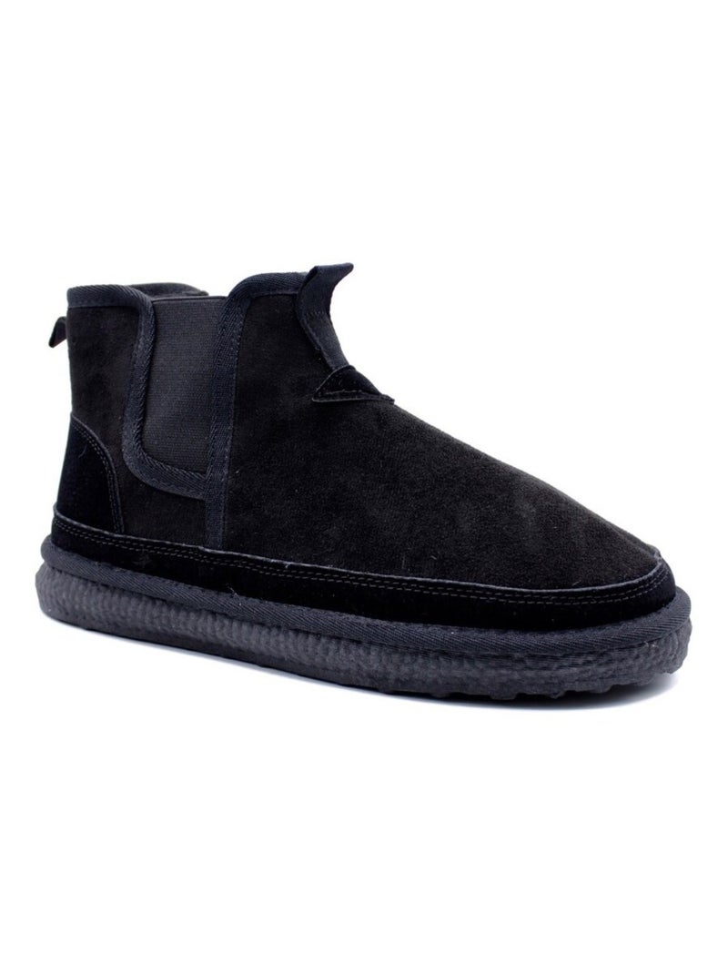 Bottines Kebello Noir Noir - Kiabi