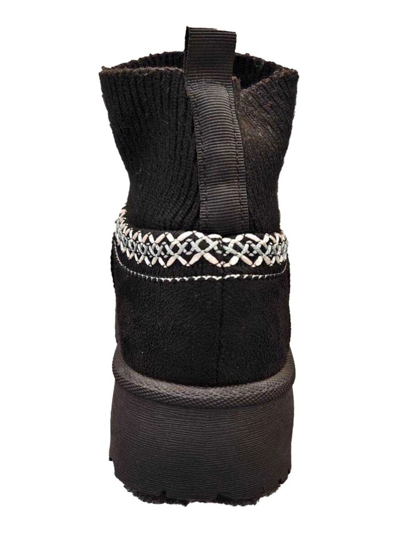 Bottines Kebello Noir Noir - Kiabi