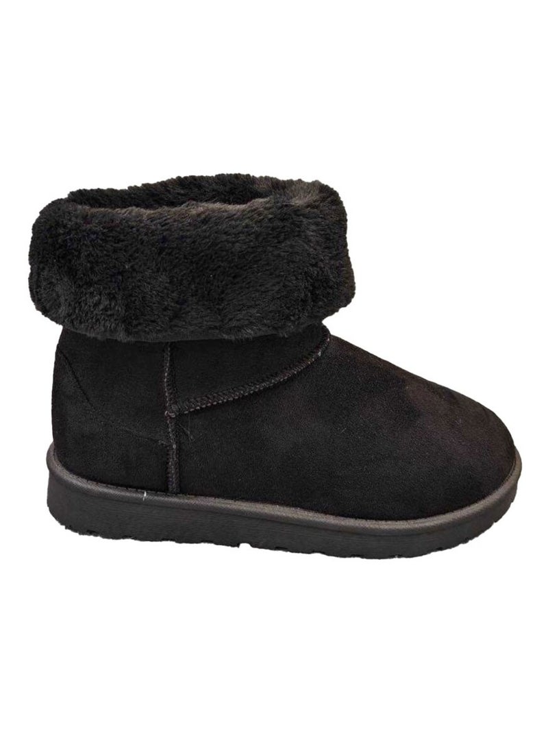 Bottines Kebello Noir Noir - Kiabi