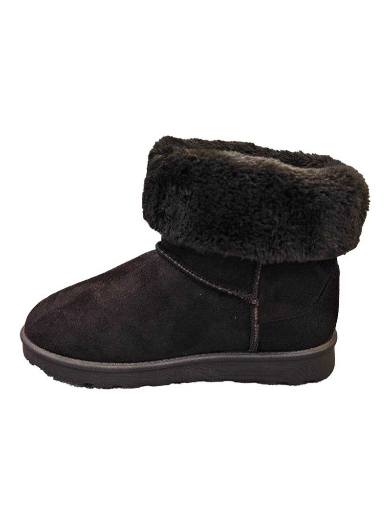 Bottines Kebello Noir Noir - Kiabi