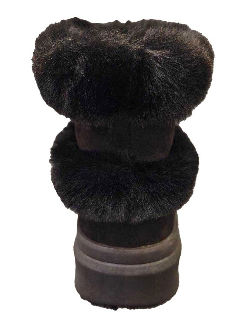 Bottines Kebello Noir Noir - Kiabi