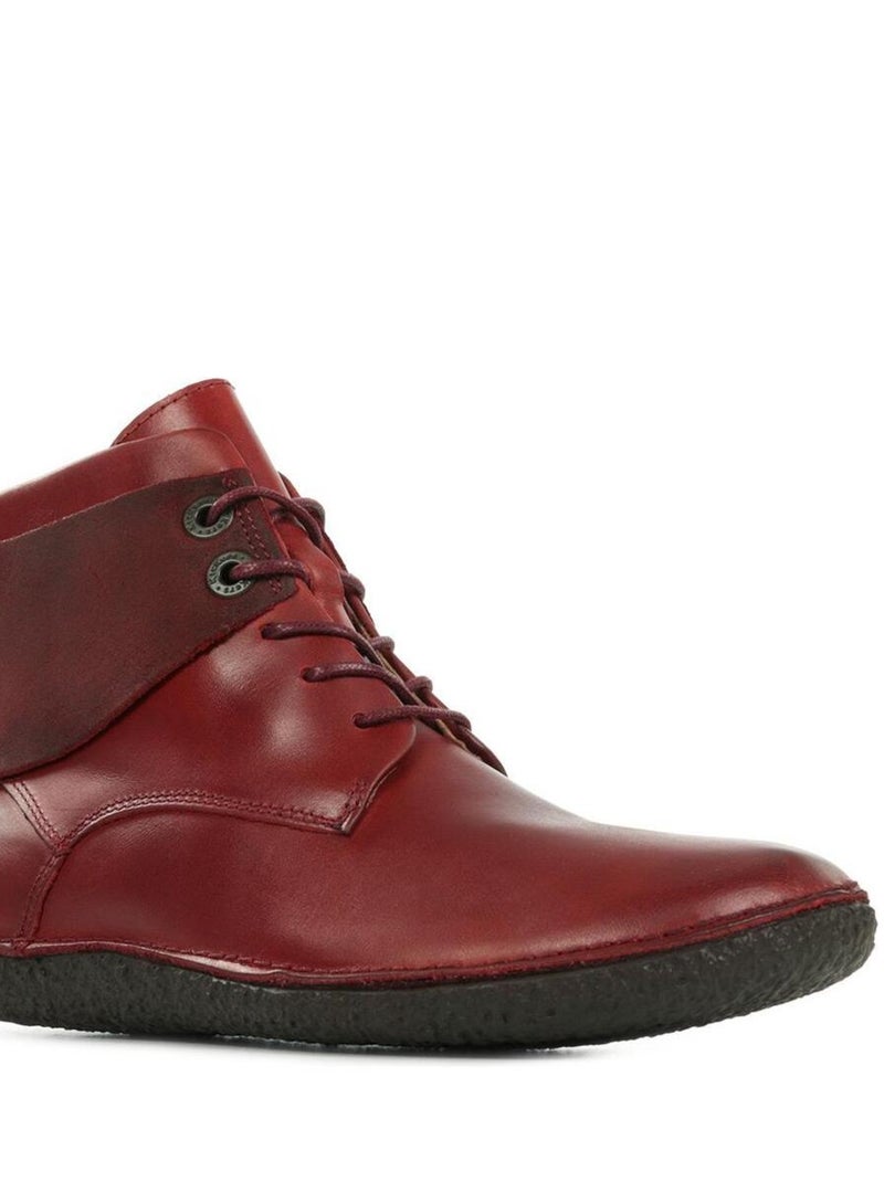 Bottines Kickers Hobbytwo Rouge - Kiabi