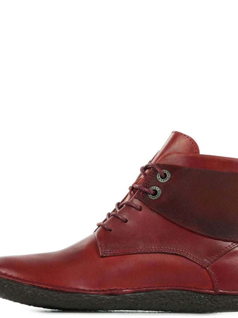 Bottines Kickers Hobbytwo Rouge - Kiabi