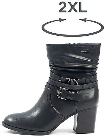 Bottines larges taille 2XL - Modèle Emma