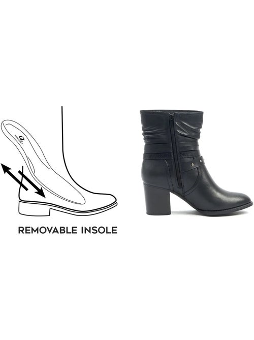 Bottines larges taille 2XL - Modèle Emma - Kiabi