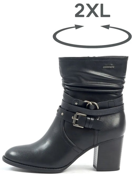 Bottines larges taille 2XL - Modèle Emma - Kiabi