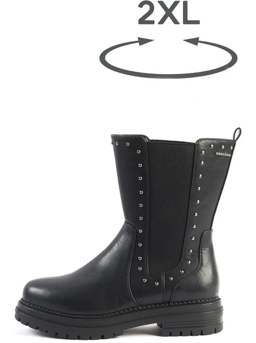 Bottines larges taille 2XL - Modèle Jade - Kiabi