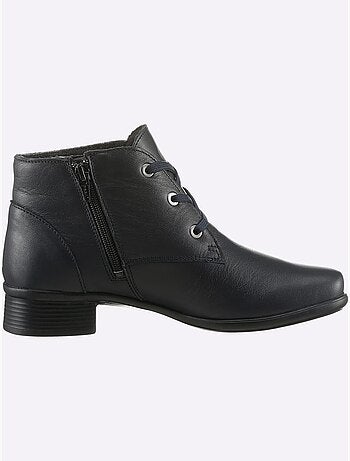 Bottines largeur pied fort - taille standard - witt
