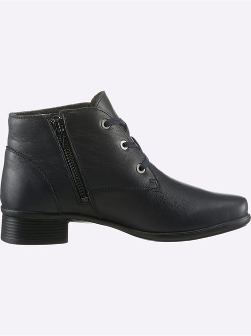 Bottines largeur pied fort - taille standard - witt - Kiabi Bottines largeur pied fort - taille standard - witt - Kiabi