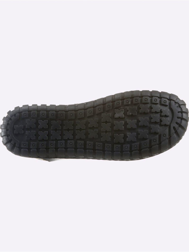 Bottines Largeur Pied Normal - Taille Standard - Witt Noir - Kiabi