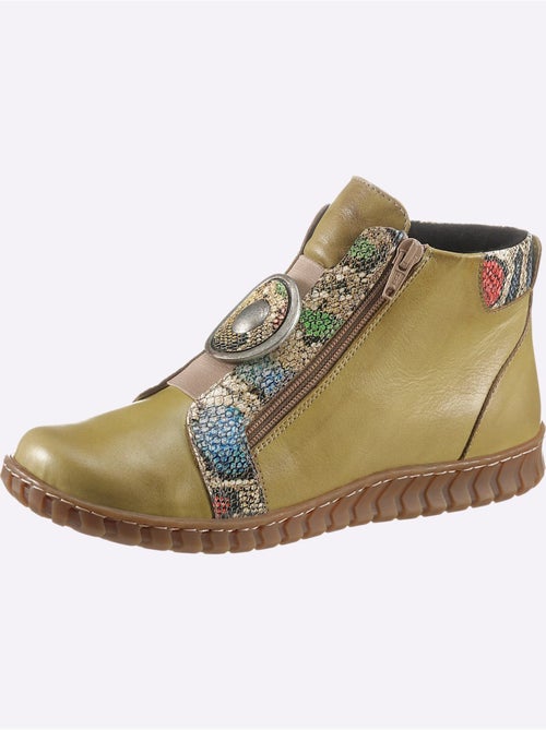 Bottines Largeur Pied Normal - Taille Standard - Witt - Kiabi Bottines Largeur Pied Normal - Taille Standard - Witt - Kiabi