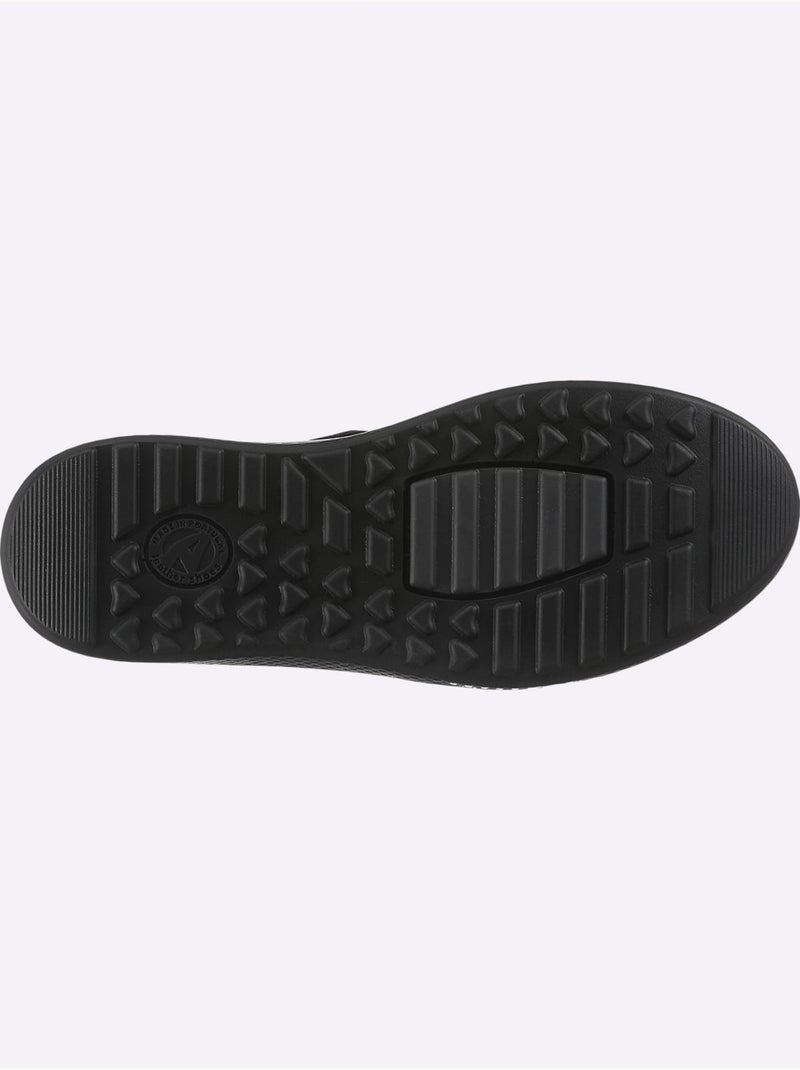 Bottines largeur pied très fort - taille standard - witt Noir - Kiabi