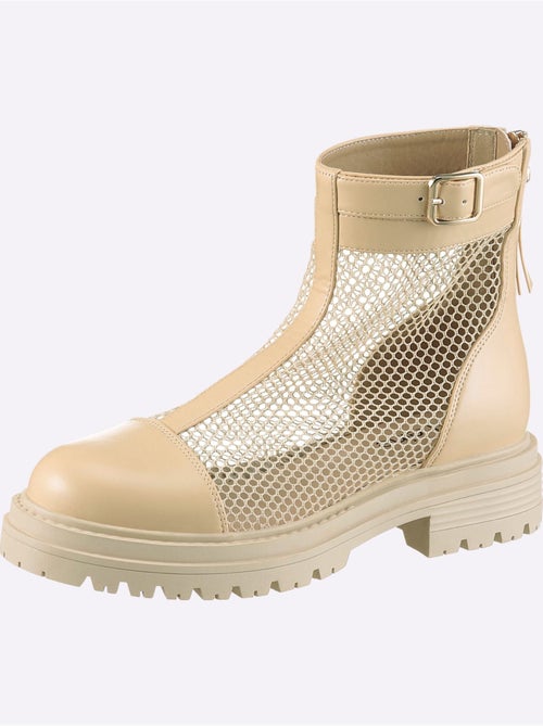 Bottines Matière Synthétique - Taille Standard - helline - Kiabi