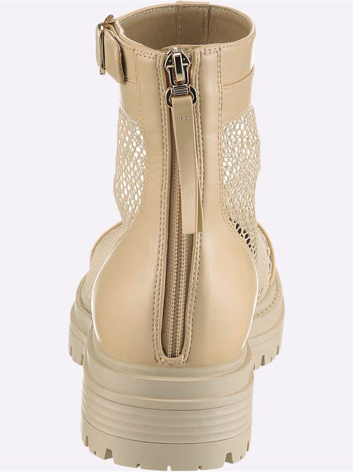Bottines Matière Synthétique - Taille Standard - helline - Kiabi