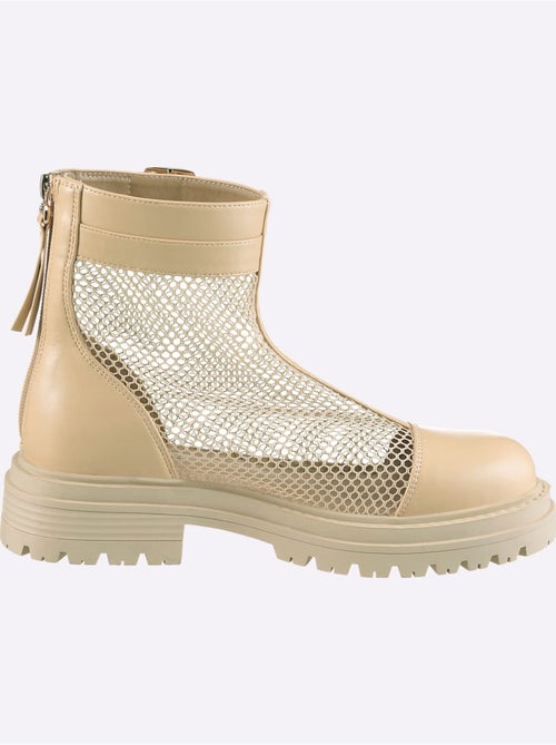 Bottines Matière Synthétique - Taille Standard - helline - Kiabi