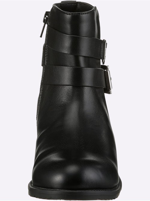Bottines Matière Synthétique - Taille Standard - helline - Kiabi