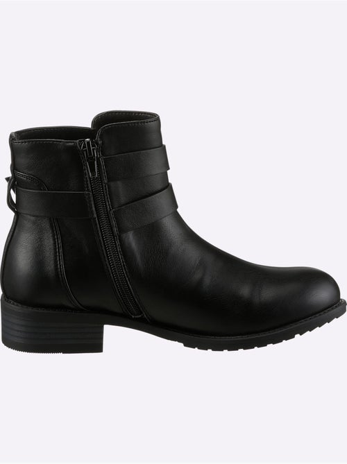 Bottines Matière Synthétique - Taille Standard - helline - Kiabi