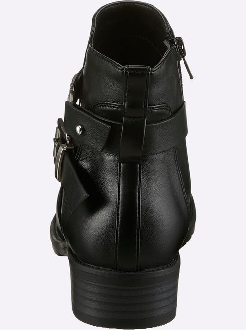 Bottines Matière Synthétique - Taille Standard - helline - Kiabi