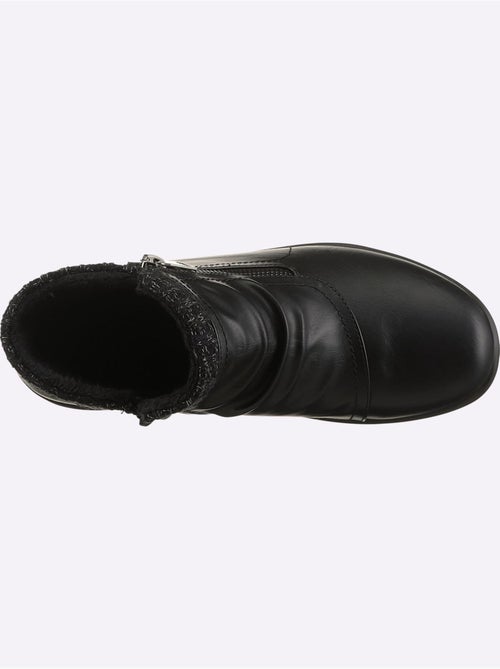 Bottines modernes à glissière avec doublure textile et semelle polyuréthane - taille standard - witt - Kiabi