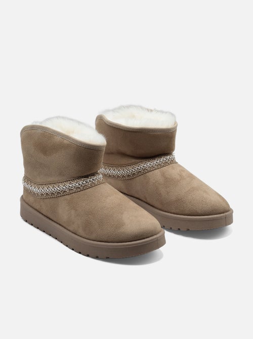 Bottines montantes - C M - Kiabi