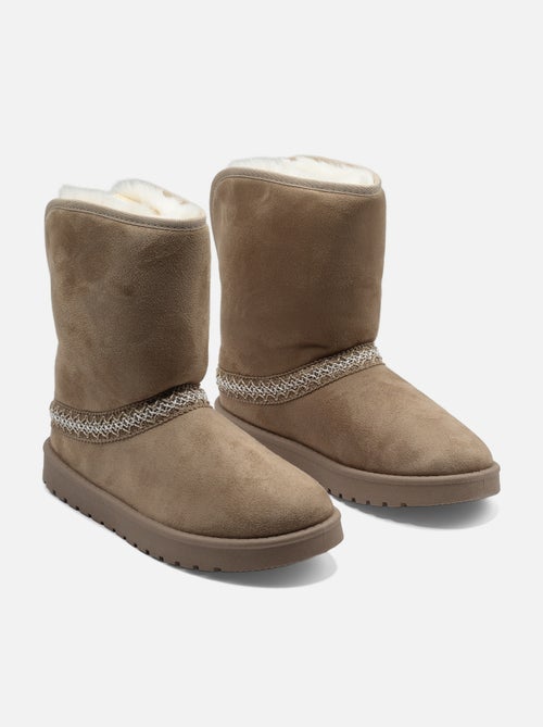 Bottines montantes - C M - Kiabi