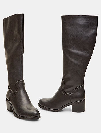 Bottines montantes avec talon midi BATA